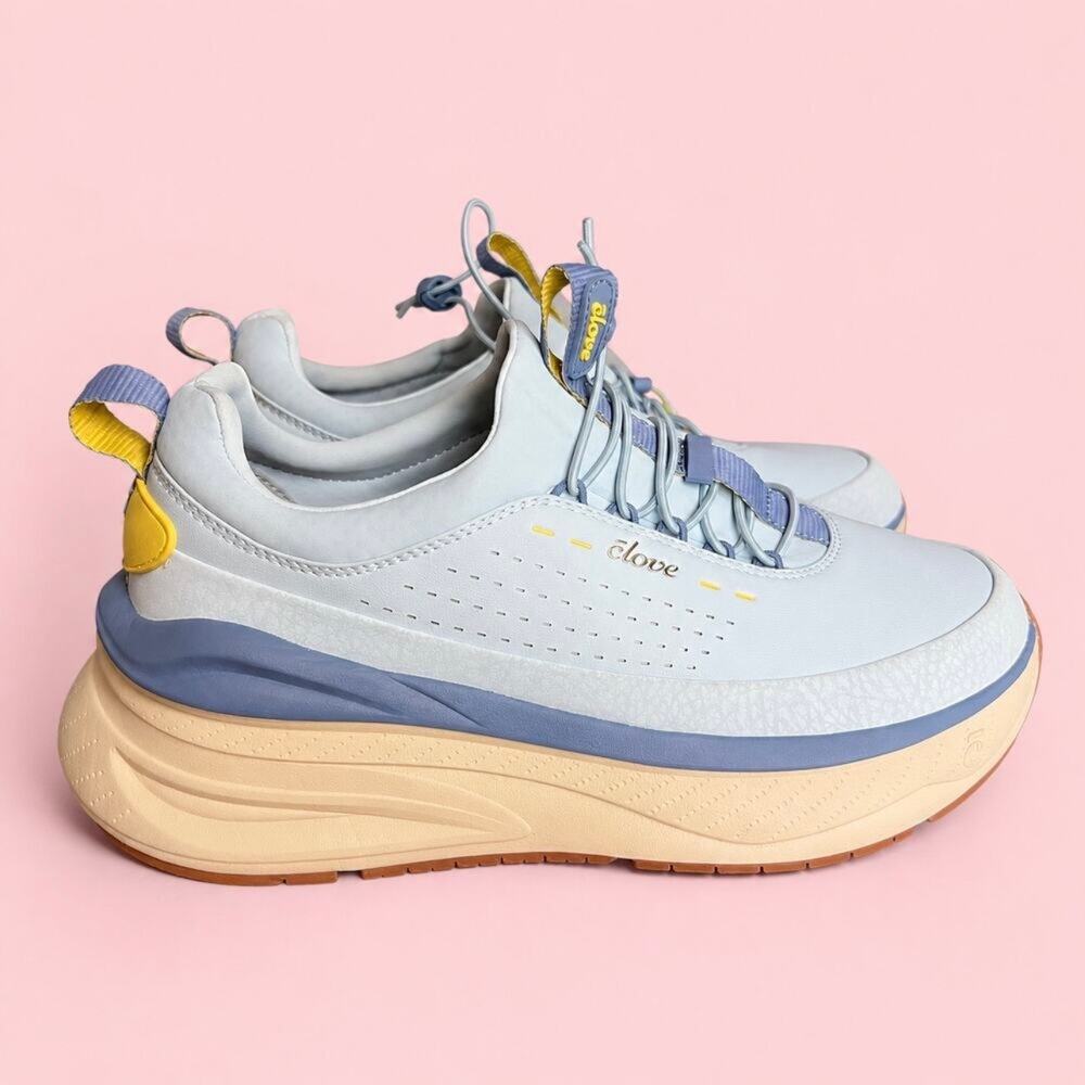 Clove Unisex Forte 2 Blue Lemon Nursing Sneakers Size W 10.5 M 9